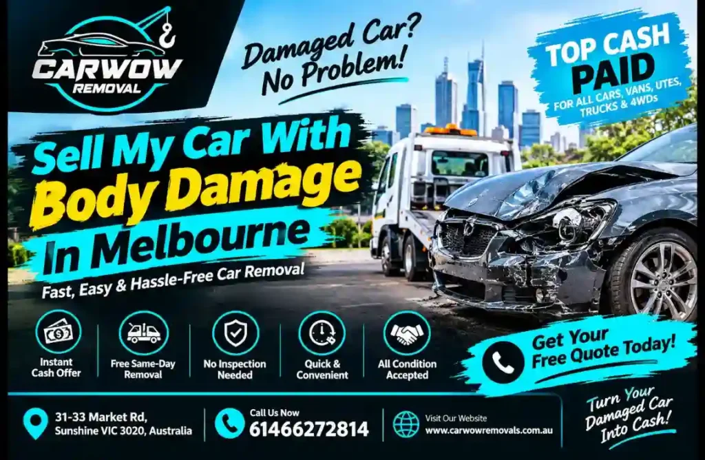 sell damaged car Melbourne